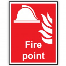 Fire Point Correx Sign